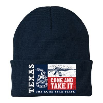 Come And Take It 2nd Amendment Guns Texas Don't Tread On Me Beanie