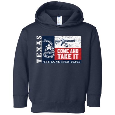 Come And Take It 2nd Amendment Guns Texas Don't Tread On Me Toddler Hoodie