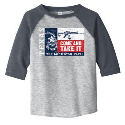 Come And Take It 2nd Amendment Guns Texas Don't Tread On Me Toddler Fine Jersey T-Shirt