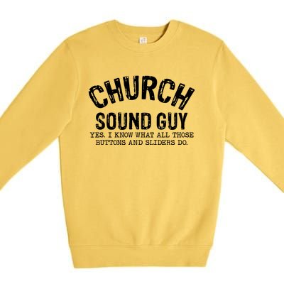 Church Audio Techs Premium Crewneck Sweatshirt