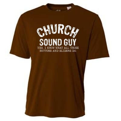 Church Audio Techs Cooling Performance Crew T-Shirt