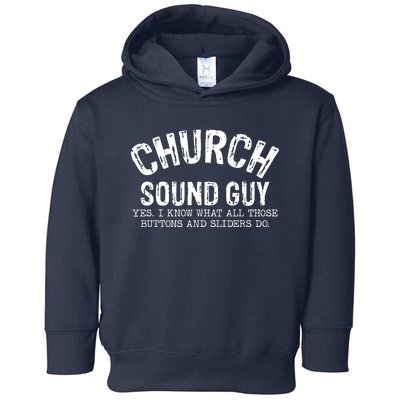 Church Audio Techs Toddler Hoodie