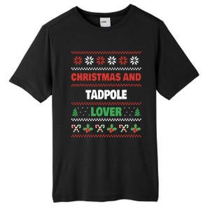 Christmas And Tadpole Lover Tadpole Ugly Christmas Tall Fusion ChromaSoft Performance T-Shirt