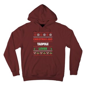 Christmas And Tadpole Lover Tadpole Ugly Christmas Hoodie