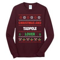 Christmas And Tadpole Lover Tadpole Ugly Christmas Tall Long Sleeve T-Shirt