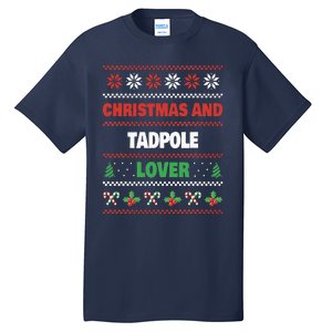 Christmas And Tadpole Lover Tadpole Ugly Christmas Tall T-Shirt