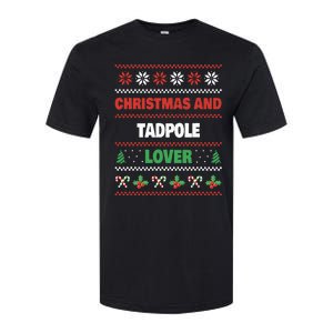 Christmas And Tadpole Lover Tadpole Ugly Christmas Softstyle CVC T-Shirt