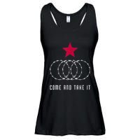 Come And Take It Texas Border Razor Wire Ladies Essential Flowy Tank