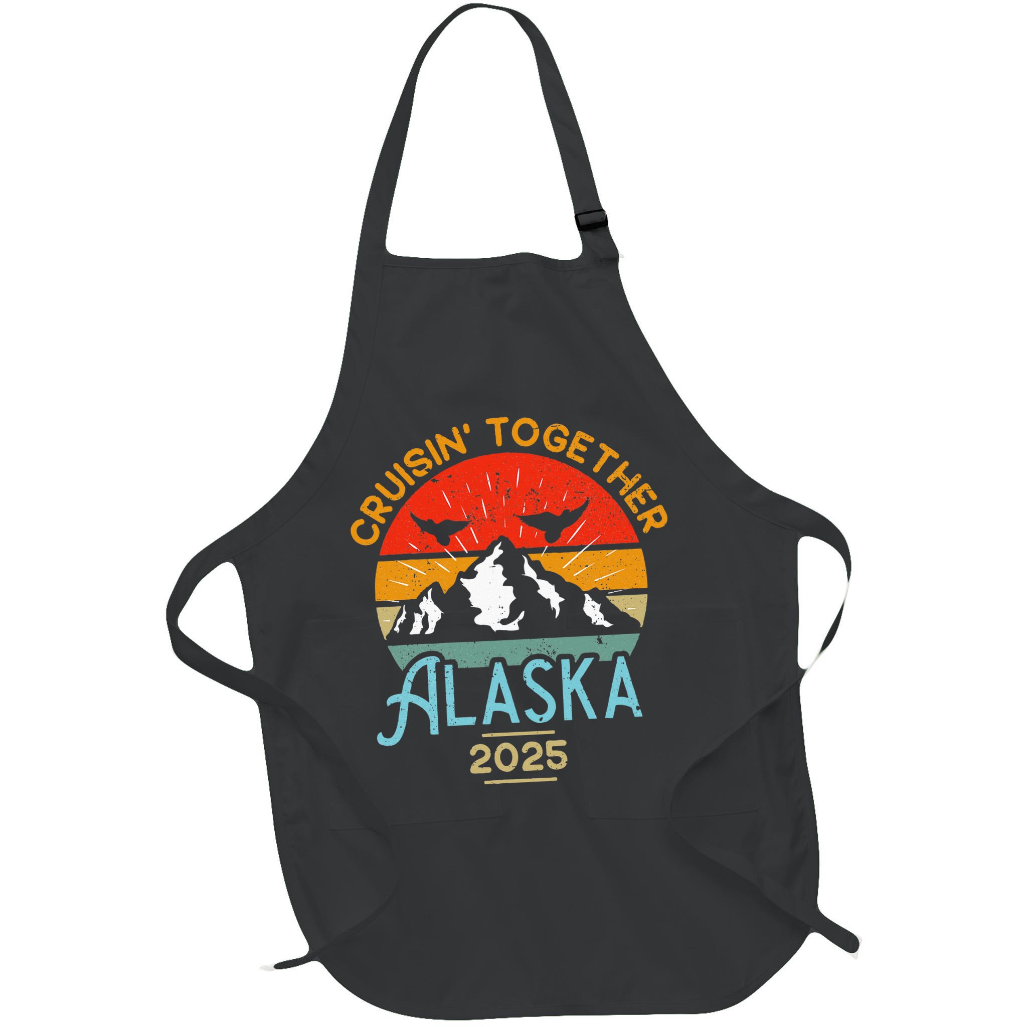 Cruising Alaska Together 2025 Cruise Trip Vacation Matching Apron