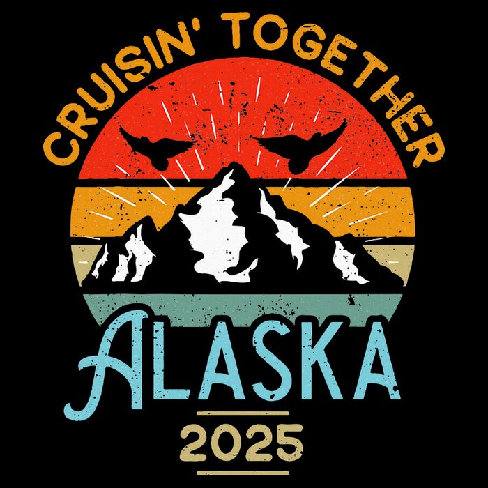 Cruising Alaska Together 2025 Cruise Trip Vacation Matching City Backpack