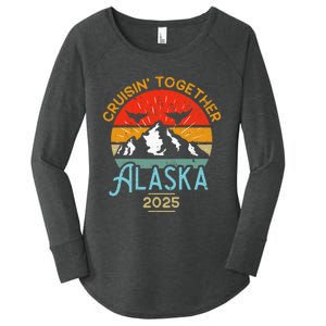 Cruising Alaska Together 2025 Cruise Trip Vacation Matching Women's Perfect Tri Tunic Long Sleeve Shirt