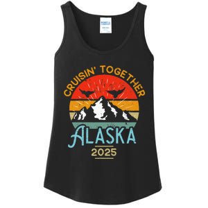 Cruising Alaska Together 2025 Cruise Trip Vacation Matching Ladies Essential Tank