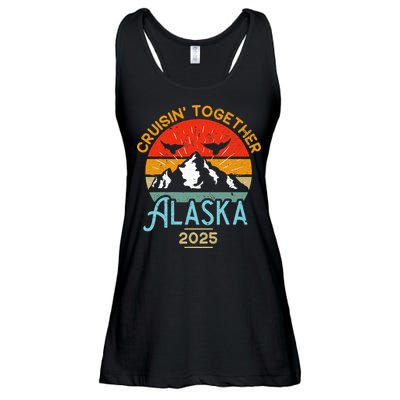Cruising Alaska Together 2025 Cruise Trip Vacation Matching Ladies Essential Flowy Tank