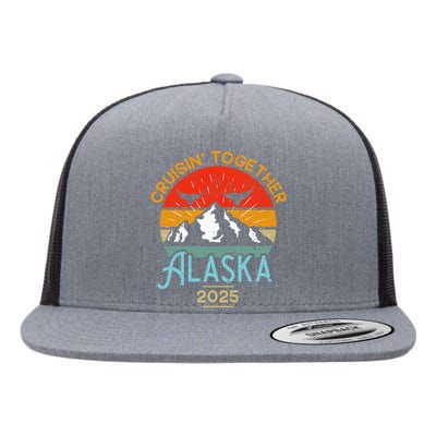 Cruising Alaska Together 2025 Cruise Trip Vacation Matching Flat Bill Trucker Hat