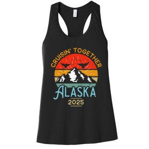 Cruising Alaska Together 2025 Cruise Trip Vacation Matching Women's Racerback Tank