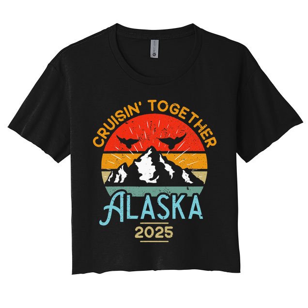 Cruising Alaska Together 2025 Cruise Trip Vacation Matching Crop Top