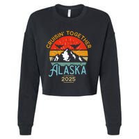 Cruising Alaska Together 2025 Cruise Trip Vacation Matching Cropped Pullover Crew