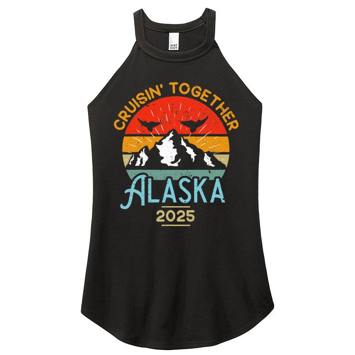Cruising Alaska Together 2025 Cruise Trip Vacation Matching Women's Perfect Tri Rocker Tank