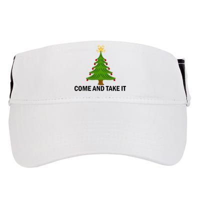 Come And Take It Christmas Tree Gift Funny Anti Lockdown Gift Adult Drive Performance Visor