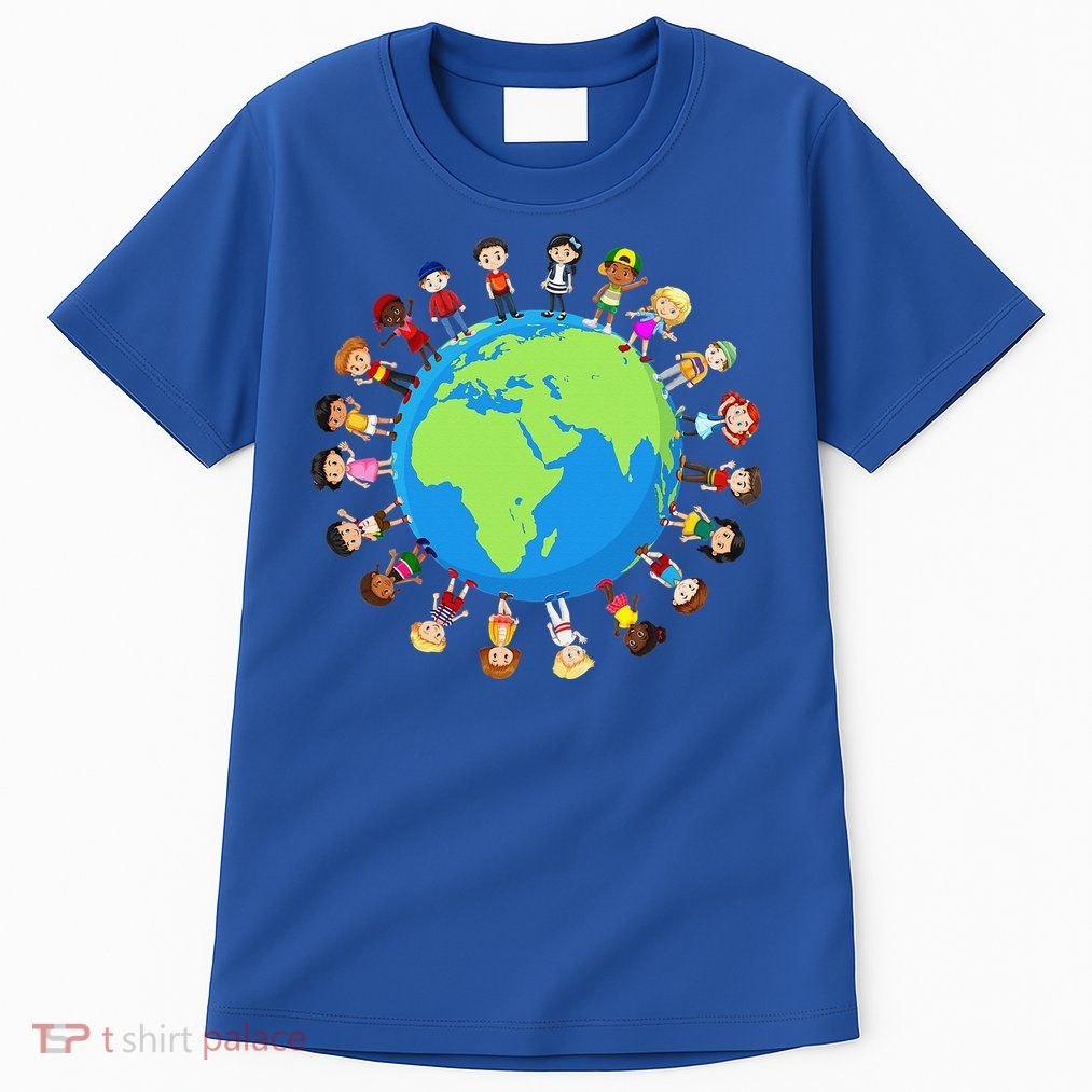 Children Around The World Environmentalist Earth Day Tall T-Shirt
