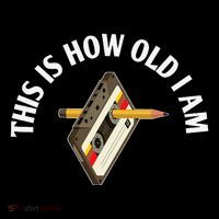 Cassette Audio Tape 80s Retro Music Old Mix Pencil Tall T-Shirt