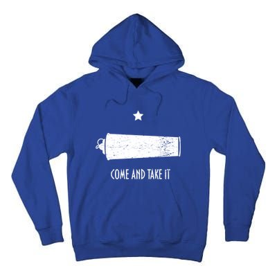 Come And Take It Texas Revolution Flag Gift Tall Hoodie