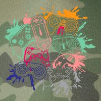Control All The Things Video Game Console Controllers Retro Great Gift Legacy Tie Dye Trucker Hat