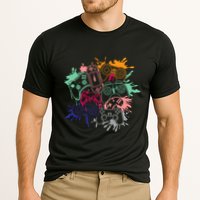 Control All The Things Video Game Console Controllers Retro Great Gift Cooling Performance Crew T-Shirt
