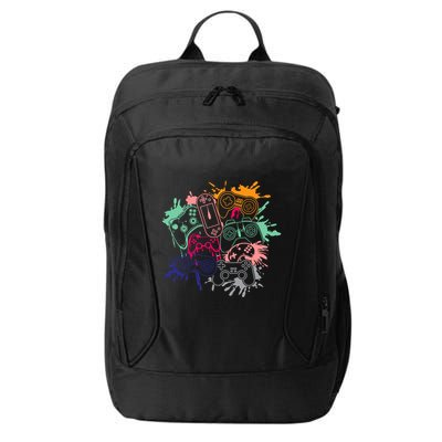 Control All The Things Video Game Console Controllers Retro Great Gift City Backpack