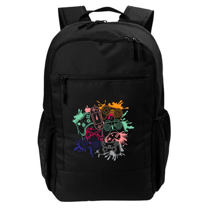 Control All The Things Video Game Console Controllers Retro Great Gift Backpack