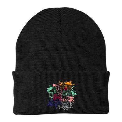Control All The Things Video Game Console Controllers Retro Great Gift Beanie