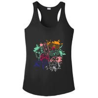 Control All The Things Video Game Console Controllers Retro Great Gift Ladies PosiCharge Competitor Racerback Tank