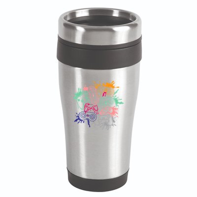 Control All The Things Video Game Console Controllers Retro Great Gift 16oz Travel Tumbler