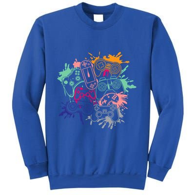 Control All The Things Video Game Console Controllers Retro Great Gift Sweatshirt