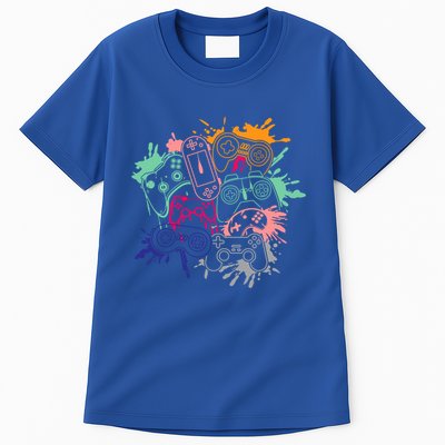 Control All The Things Video Game Console Controllers Retro Great Gift Tall T-Shirt