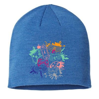 Control All The Things Video Game Console Controllers Retro Great Gift Sustainable Beanie