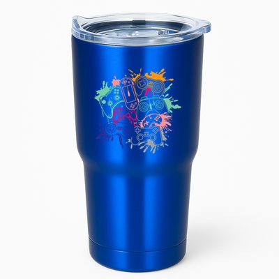 Control All The Things Video Game Console Controllers Retro Great Gift Tumbler