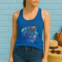 Control All The Things Video Game Console Controllers Retro Great Gift Womens Tank Top