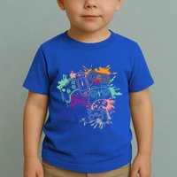 Control All The Things Video Game Console Controllers Retro Great Gift Toddler T-Shirt