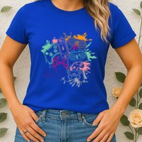 Control All The Things Video Game Console Controllers Retro Great Gift Womens T-Shirt