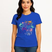 Control All The Things Video Game Console Controllers Retro Great Gift Womens T-Shirt