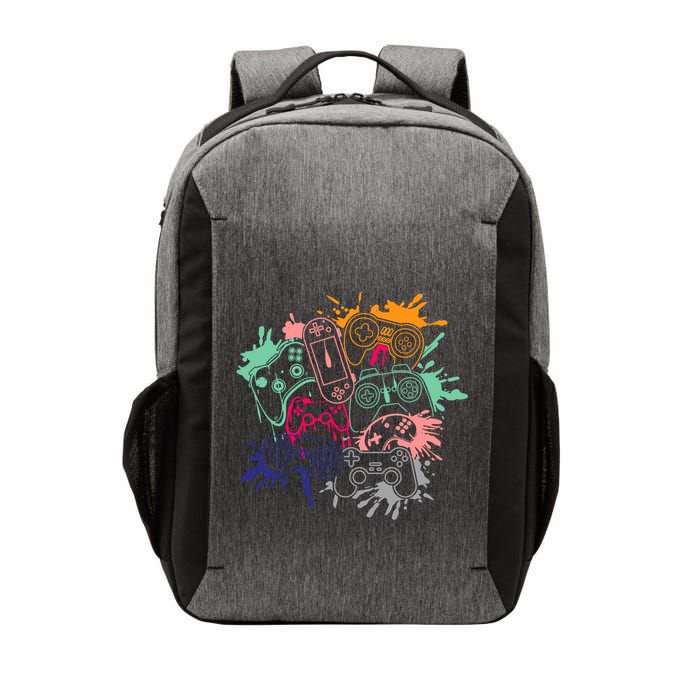 Control All The Things Video Game Console Controllers Retro Great Gift Vector Backpack