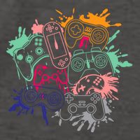 Control All The Things Video Game Console Controllers Retro Great Gift Vector Backpack