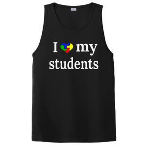 Cute Autism Teacher Gift Autism Awareness PosiCharge Competitor Tank