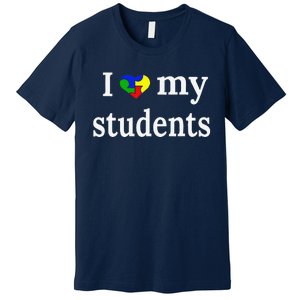 Cute Autism Teacher Gift Autism Awareness Premium T-Shirt