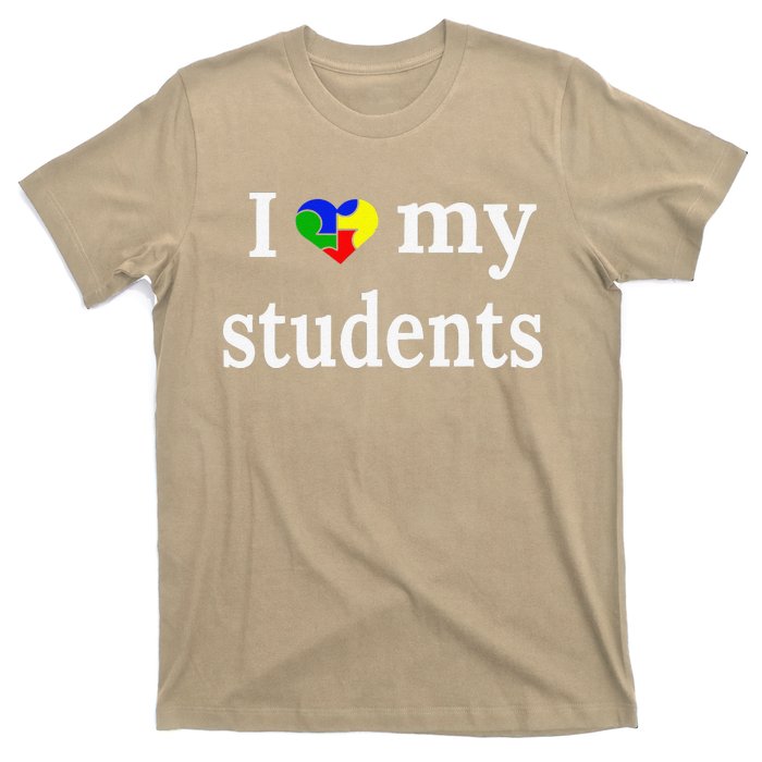 Cute Autism Teacher Gift Autism Awareness T-Shirt