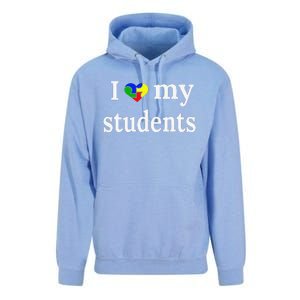 Cute Autism Teacher Gift Autism Awareness Unisex Surf Hoodie