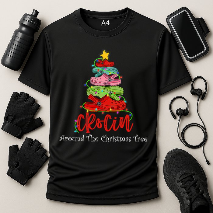 Crocin Around The Christmas Tree Performance Shirt