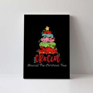 Crocin Around The Christmas Tree Canvas