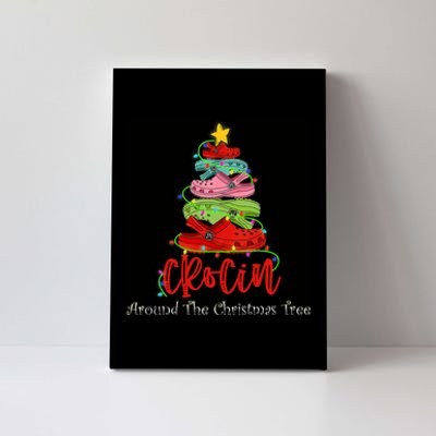 Crocin Around The Christmas Tree Canvas